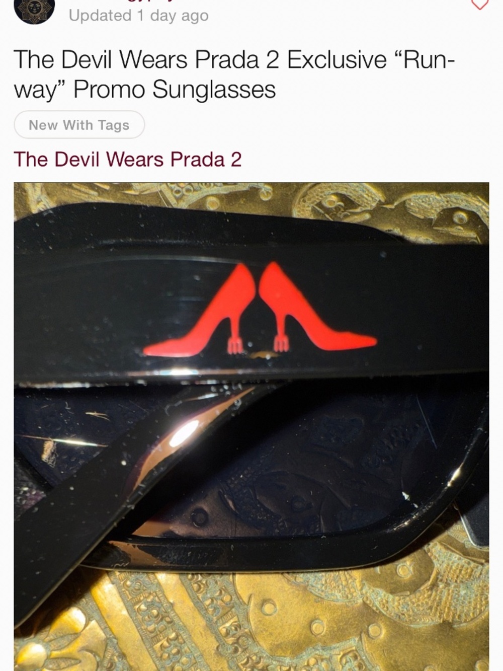 Devil Wears Prada 2 , Runway Magazine and sunglasses - Picture 7 of 7